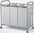 Laundry Sorter Hamper 3 Section, Divided Laundry Basket Organizer